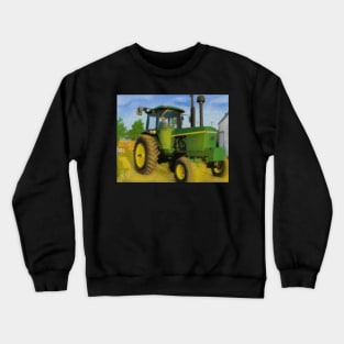 Green Tractor Crewneck Sweatshirt